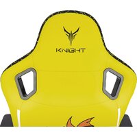 Игровое (геймерское) кресло Knight Craft Dragon (желтый экокожа) - Превью изображения №5 — Интернет-магазин ПроЗаказ