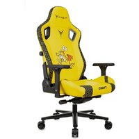 Игровое (геймерское) кресло Knight Craft Dragon (желтый экокожа) - Превью изображения №6 — Интернет-магазин ПроЗаказ