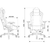 Игровое (геймерское) кресло Knight Craft Dragon (желтый экокожа) - Превью изображения №26 — Интернет-магазин ПроЗаказ