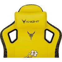 Игровое (геймерское) кресло Knight Craft Dragon (желтый экокожа) - Превью изображения №13 — Интернет-магазин ПроЗаказ