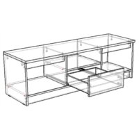 Тумба НК-Мебель Ларго 71160300 (дуб сонома) - Превью изображения №3 — Интернет-магазин ПроЗаказ