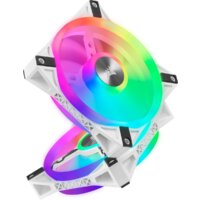 Комплект вентиляторов для корпуса Corsair iCUE QL140 RGB White Dual Pack CO-9050106-WW - Превью изображения №2 — Интернет-магазин ПроЗаказ