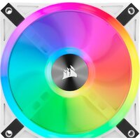 Комплект вентиляторов для корпуса Corsair iCUE QL140 RGB White Dual Pack CO-9050106-WW - Превью изображения №3 — Интернет-магазин ПроЗаказ