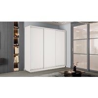 Шкаф-купе Трия Румер-2 СШК 3.180.60-11.11.11 3-х дверный (белый снег/белый снег) - Превью изображения №4 — Интернет-магазин ПроЗаказ