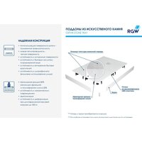 Душевой поддон RGW ST-0138W 16152813-01 80x130 - Превью изображения №5 — Интернет-магазин ПроЗаказ