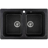 Кухонная мойка Saniteco Vetus (черный) - Превью изображения №6 — Интернет-магазин ПроЗаказ