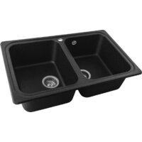 Кухонная мойка Saniteco Vetus (черный) - Превью изображения №7 — Интернет-магазин ПроЗаказ