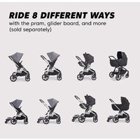 Универсальная коляска Baby Jogger City Sights (dark slate) - Превью изображения №3 — Интернет-магазин ПроЗаказ