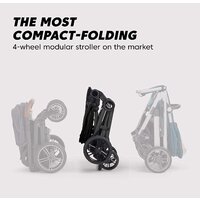 Универсальная коляска Baby Jogger City Sights (dark slate) - Превью изображения №2 — Интернет-магазин ПроЗаказ