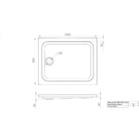 Душевой поддон Triton ПД25 100x80 - Превью изображения №2 — Интернет-магазин ПроЗаказ