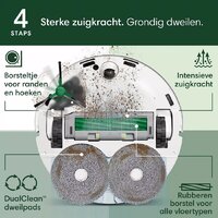 Робот-пылесос iRobot Roomba Plus 405 Combo Robot + AutoWash Dock (белый) - Превью изображения №4 — Интернет-магазин ПроЗаказ
