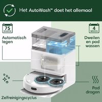Робот-пылесос iRobot Roomba Plus 405 Combo Robot + AutoWash Dock (белый) - Превью изображения №6 — Интернет-магазин ПроЗаказ