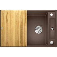 Кухонная мойка Blanco Axia III 45 S 523182 (кофе, деревянная доска) - Превью изображения №2 — Интернет-магазин ПроЗаказ