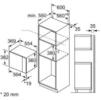 Микроволновая печь Bosch BFL554MS0 - Превью изображения №2 — Интернет-магазин ПроЗаказ