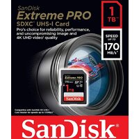 Карта памяти SanDisk Extreme PRO SDXC SDSDXXY-1T00-GN4IN 1TB - Превью изображения №4 — Интернет-магазин ПроЗаказ