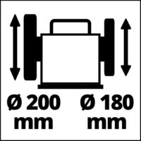 Заточный станок Einhell TC-WD 200 4418008 - Превью изображения №4 — Интернет-магазин ПроЗаказ