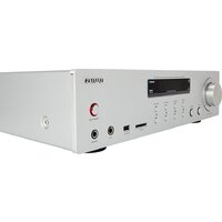 Интегральный усилитель Aiwa AMU-120BT (серебристый) - Превью изображения №4 — Интернет-магазин ПроЗаказ