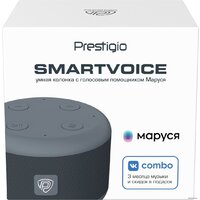 Умная колонка Prestigio SmartVoice (темно-серый) - Превью изображения №13 — Интернет-магазин ПроЗаказ
