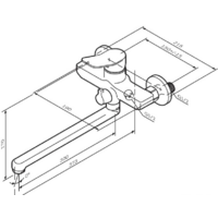 Смеситель AM.PM X-Joy F85A90000 - Превью изображения №2 — Интернет-магазин ПроЗаказ