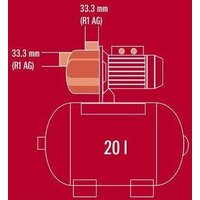 Насосная станция Einhell GC-WW 6538 4173190 - Превью изображения №6 — Интернет-магазин ПроЗаказ
