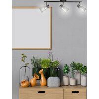 Припотолочная люстра Aitin Pro НПБ 02-3x40-102 1434/3 (черный/хром) - Превью изображения №4 — Интернет-магазин ПроЗаказ
