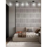 Припотолочная люстра Aitin Pro НПБ 02-3x40-102 1434/3 (черный/хром) - Превью изображения №5 — Интернет-магазин ПроЗаказ