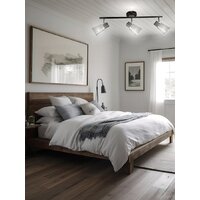 Припотолочная люстра Aitin Pro НПБ 02-3x40-102 1434/3 (черный/хром) - Превью изображения №3 — Интернет-магазин ПроЗаказ