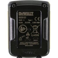 Аккумулятор DeWalt DCB127-XJ (10.8В/2 Ah) - Превью изображения №4 — Интернет-магазин ПроЗаказ