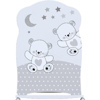 Классическая детская кроватка VDK Funny Bears колесо-качалка (белый) - Превью изображения №2 — Интернет-магазин ПроЗаказ