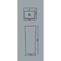 Умывальник SantiLine SL-4010 - Превью изображения №2 — Интернет-магазин ПроЗаказ