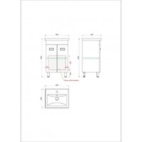 Какса-А Тумба под умывальник Пикколо 50 458380 - Превью изображения №2 — Интернет-магазин ПроЗаказ
