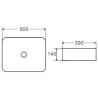 Умывальник D&K Berlin DT1431425 (черный) - Превью изображения №3 — Интернет-магазин ПроЗаказ