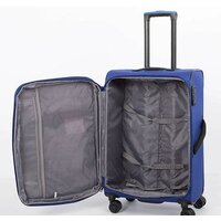 Чемодан-спиннер Francesco Molinary 111-22039W/3-24NAV (синий) - Превью изображения №5 — Интернет-магазин ПроЗаказ