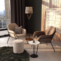 Интерьерное кресло Sheffilton SHT-AMS2-1 (лунный мрамор/черный муар) - Превью изображения №8 — Интернет-магазин ПроЗаказ