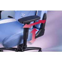 Игровое (геймерское) кресло Thermaltake V Comfort (синий/белый) - Превью изображения №9 — Интернет-магазин ПроЗаказ