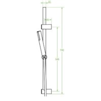 Душевой гарнитур  Laveo Pretto NLP 01A2 - Превью изображения №3 — Интернет-магазин ПроЗаказ