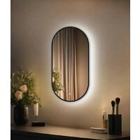 EMZE 45x77 LED.UV.45.77.CHE (черный с УФ-окантовкой и подсветкой)
