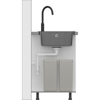 Кухонная мойка Quadron HB8203U1-BS_P2O - Превью изображения №5 — Интернет-магазин ПроЗаказ
