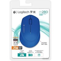Мышь Logitech Wireless Mouse M280 (синий) [910-004290] - Превью изображения №8 — Интернет-магазин ПроЗаказ