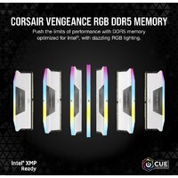 Оперативная память Corsair Vengeance RGB 2x16ГБ DDR5 6000 МГц CMH32GX5M2B6000C30W - Превью изображения №5 — Интернет-магазин ПроЗаказ