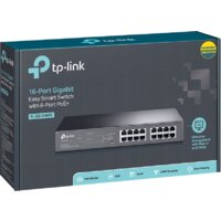 Настраиваемый коммутатор TP-Link TL-SG1016PE - Превью изображения №4 — Интернет-магазин ПроЗаказ