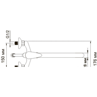 Смеситель Wasserkraft Isen 2602L - Превью изображения №4 — Интернет-магазин ПроЗаказ