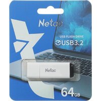 USB Flash Netac U185 USB3.2 64GB NT03U185N-064G-32WH - Превью изображения №5 — Интернет-магазин ПроЗаказ