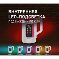 Электрический чайник Weissgauff WK 1520 Dw Touch BodyCool - Превью изображения №27 — Интернет-магазин ПроЗаказ