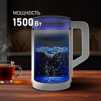 Электрический чайник Weissgauff WK 1520 Dw Touch BodyCool - Превью изображения №11 — Интернет-магазин ПроЗаказ