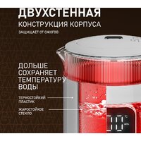 Электрический чайник Weissgauff WK 1520 Dw Touch BodyCool - Превью изображения №15 — Интернет-магазин ПроЗаказ