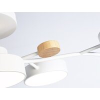 Припотолочная люстра Ambrella light FL4834/5 WH - Превью изображения №6 — Интернет-магазин ПроЗаказ