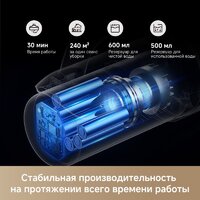 Вертикальный моющий пылесос Trouver Wet and Dry Vacuum K30 HMH14A (евровилка) - Превью изображения №9 — Интернет-магазин ПроЗаказ