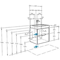  Акватон Тумба с умывальником Оливия 55 1A2542K0OL010 - Превью изображения №6 — Интернет-магазин ПроЗаказ