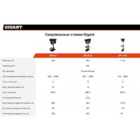 Сверлильный станок Gigant DP1016 - Превью изображения №3 — Интернет-магазин ПроЗаказ